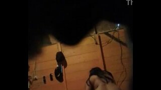 Culiando நாய் பாணி அவரது கழுதை